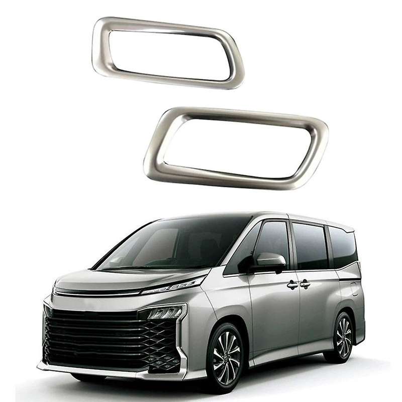 For Toyota Voxy Noah R90 21-22 Door Handle Frame Trim Matt Silver