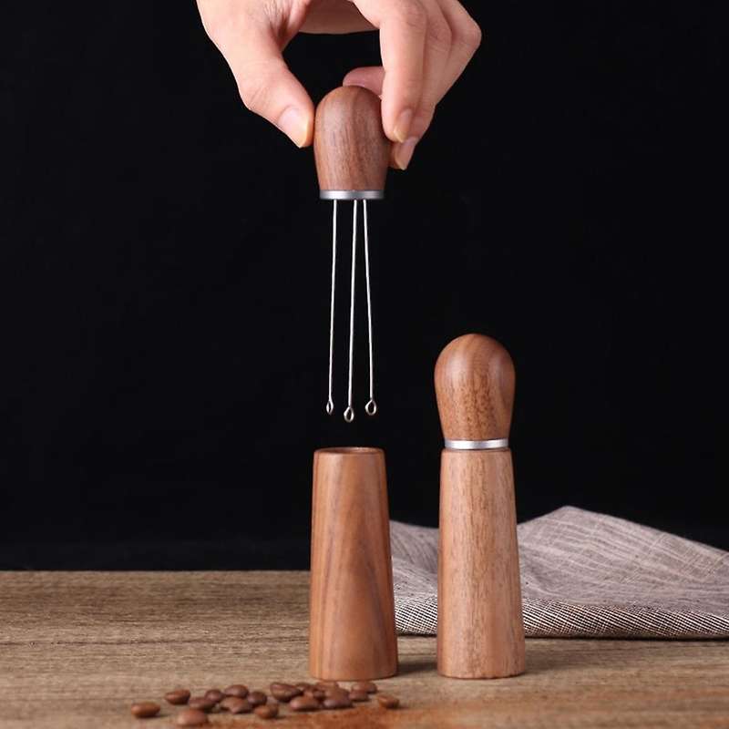 Espresso Coffee Stirrer Coffee Powder Hand Tamper Distributor