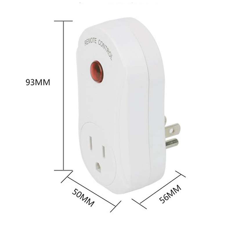 Wireless Remote Smart Switch Set for Lights Fans Small Us Plug A