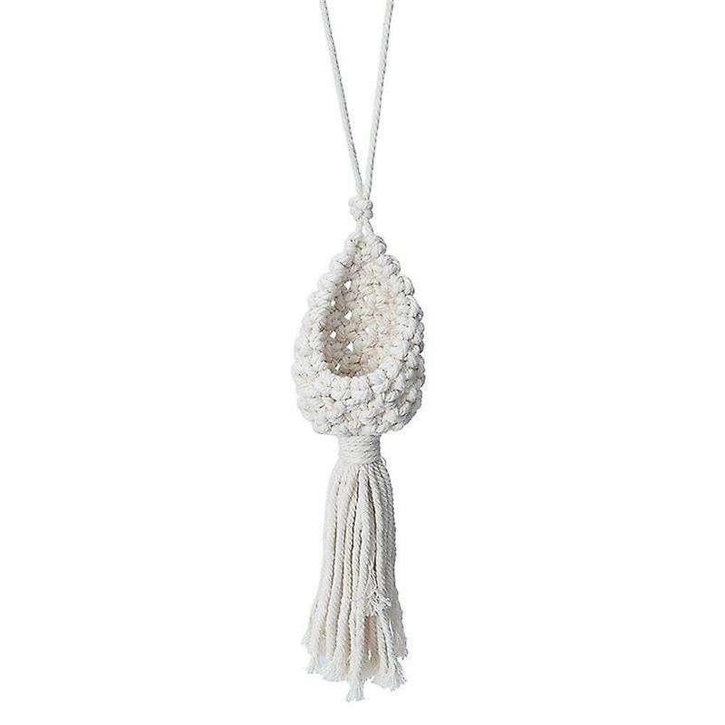 3x Tillandsia Hanging Basket Rope Holder Flower Home Decor (13cm)