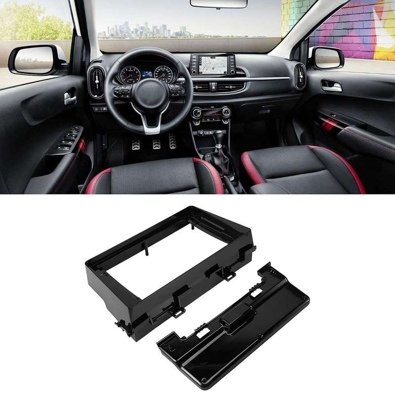 9 Inch Car Fascia for Kia Picanto Morning 2018-2019 Car Dvd Frame