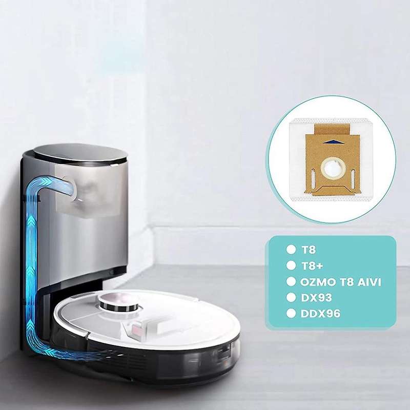 10 Pack for Ecovacs Deebot N8+ N8 Pro+ T8 T8+ T8 Aivi T8 Dust Bags