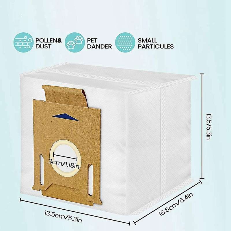 10 Pack for Ecovacs Deebot N8+ N8 Pro+ T8 T8+ T8 Aivi T8 Dust Bags