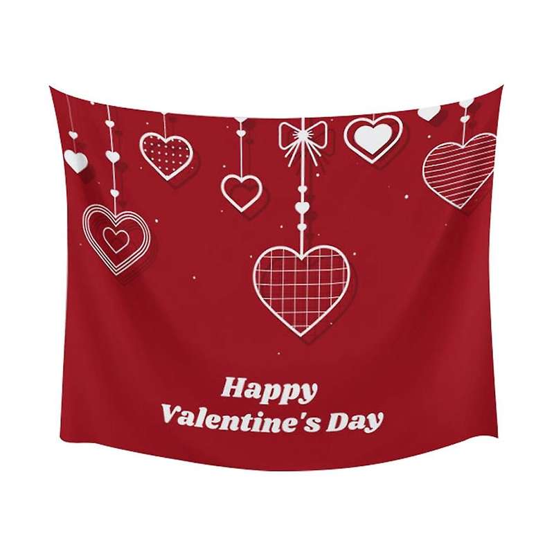 Happy Valentine's Day Tapestry Large Format Decoration 150x200cm