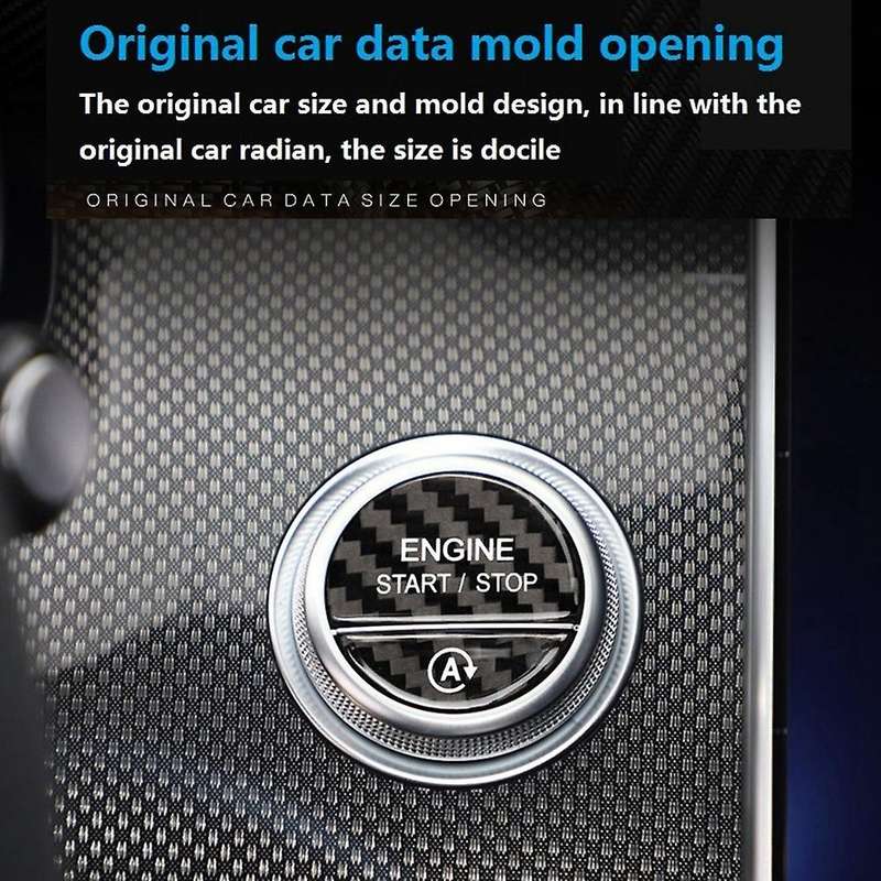 For Mercedes Benz C S Class W206 W223 Engine Start Stop Button Cover