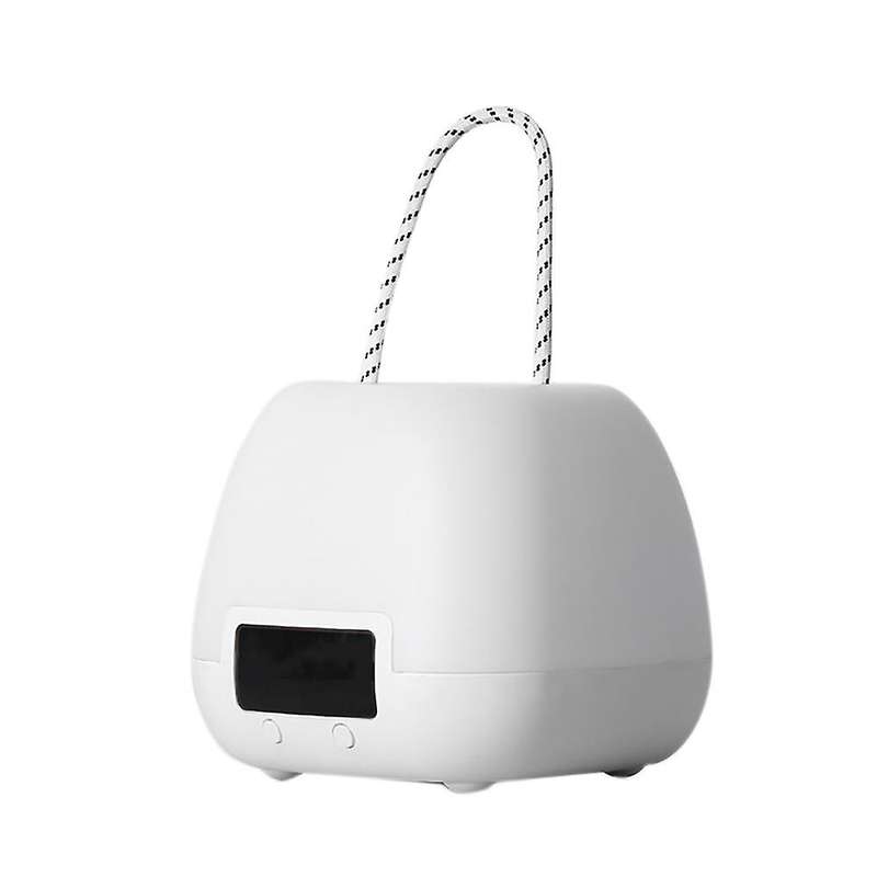 Led Light Lamp for Bedroom Night Light Lamp with Time Display Timer