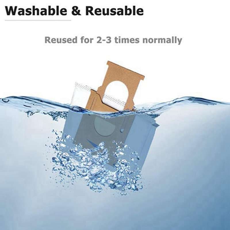 10 Pcs Dust Bags for Ecovacs Deebot Ozmo T8 Aivi T8 Max and T8 Series