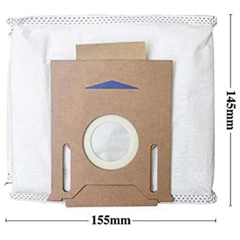 10 Pcs Dust Bags for Ecovacs Deebot Ozmo T8 Aivi T8 Max and T8 Series