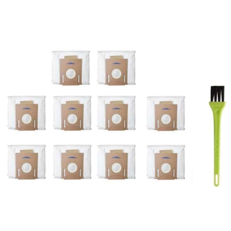 10 Pcs Dust Bags for Ecovacs Deebot Ozmo T8 Aivi T8 Max and T8 Series