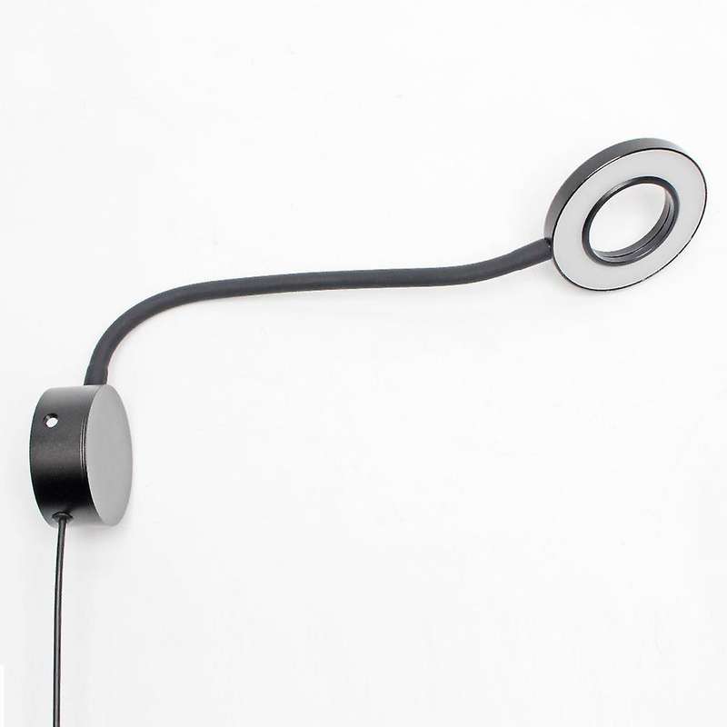 Led Desk Lamp 5w Tri-dimming Usb Switch Table Lamp Clip Light Black