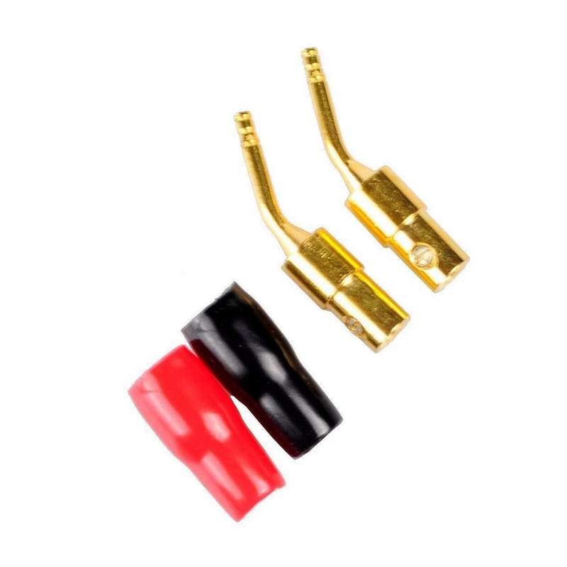10-pair 2mm Banana Plug Pin Screw Type, Speaker Cable Gold Plated