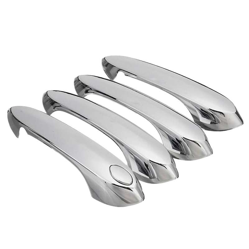 4pcs Car Chrome Exterior Door Handle Cover Sticker Trim For-bmw