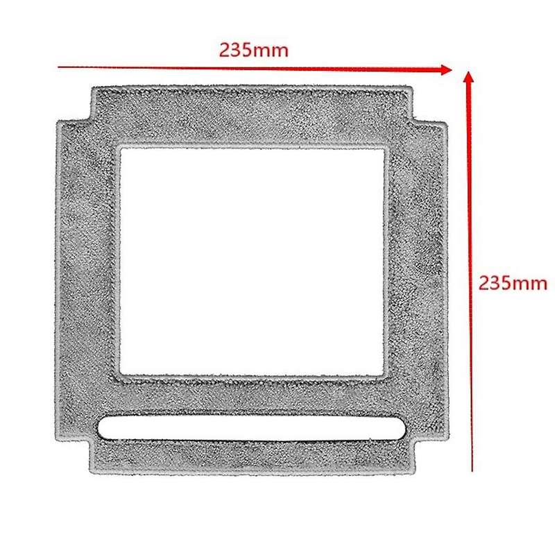 For Hutt W66 Mop Cloth Vacuum Cleaner Replacements Parts Robot 6pcs