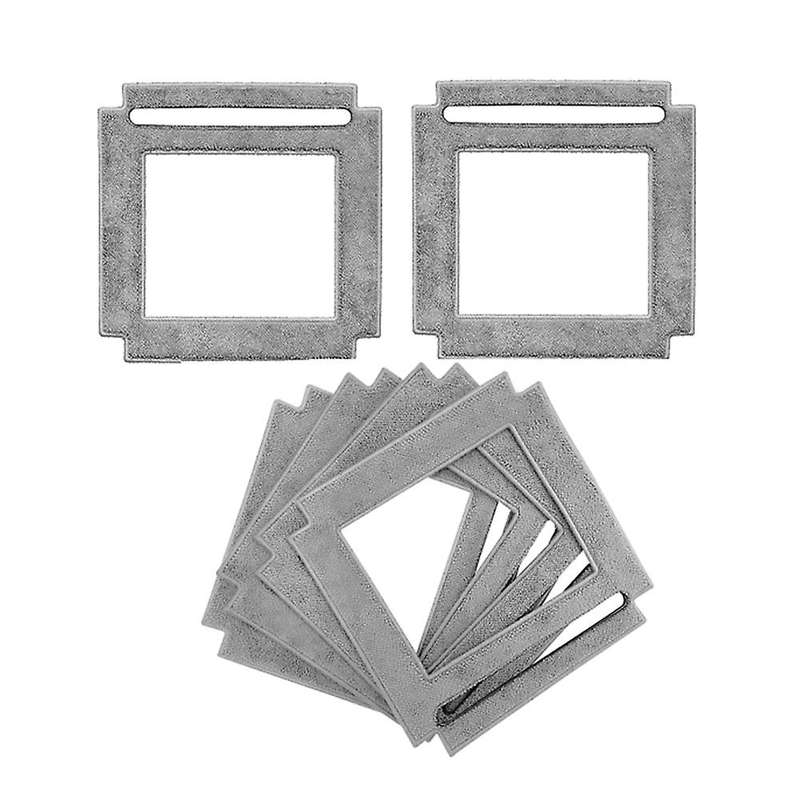 For Hutt W66 Mop Cloth Vacuum Cleaner Replacements Parts Robot 6pcs