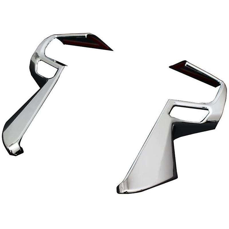 For Toyota Vellfire 30 15-19 Car Abs Matte Steering Frame Stickers