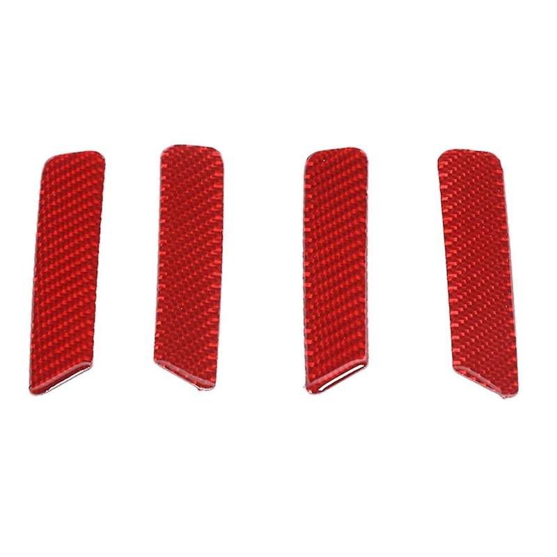 Car Inner Door Handle Strip Cover for Dodge Ram 1500 2018-2020 ,red