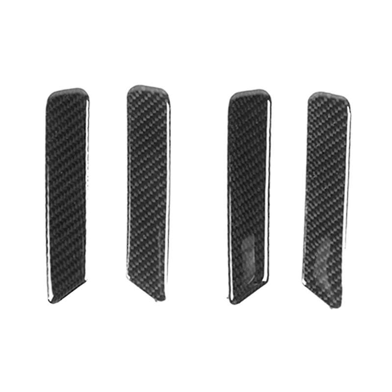 Car Inner Door Handle Strip Cover for Ram 1500 2018-2020 Carbon Fiber