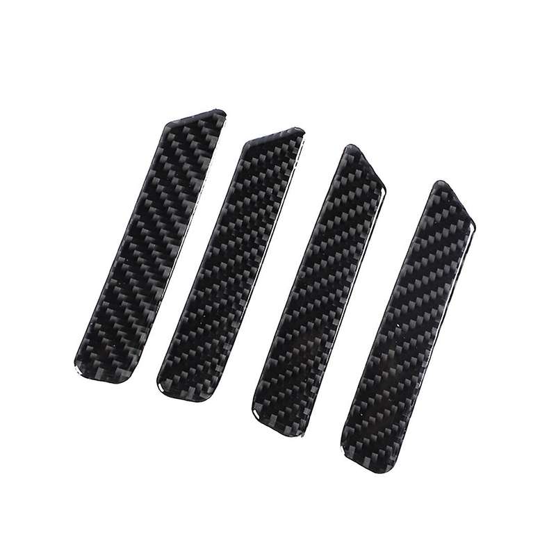 Car Inner Door Handle Strip Cover for Ram 1500 2018-2020 Carbon Fiber