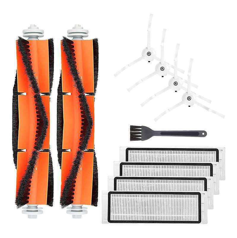10 Pcs Vacuum Cleaner Accessories Kit for Mijia Roborock E25 E4 S5 S6