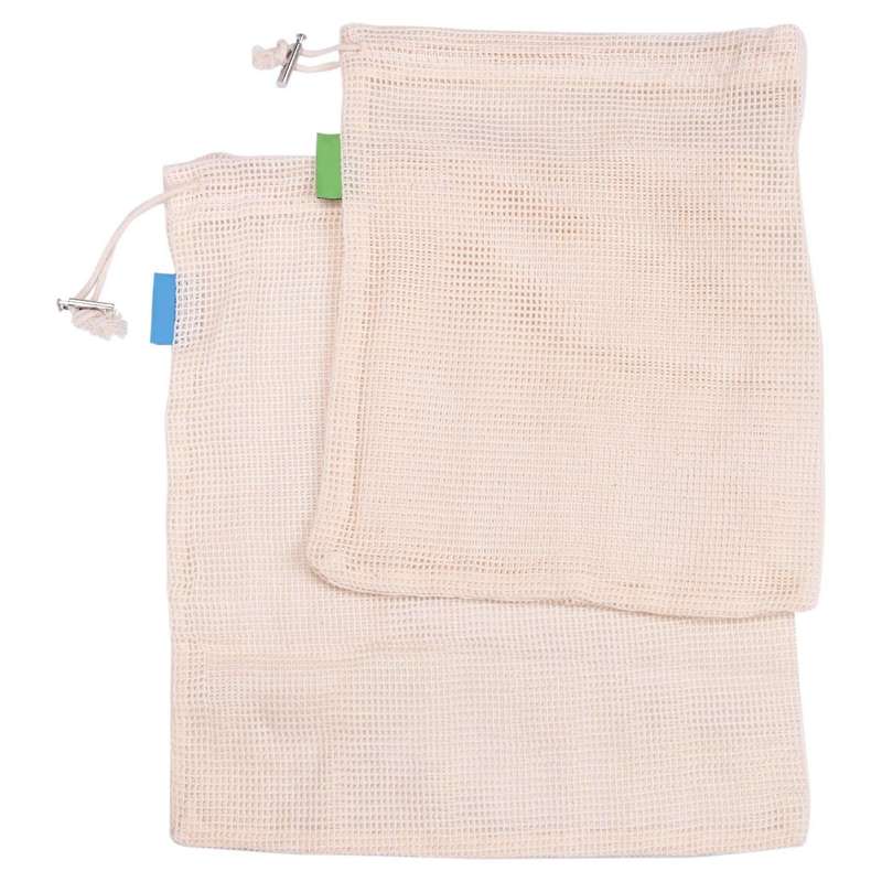 Recyclable Packaging Bags Drawstring, for Storage Grocery Shopping