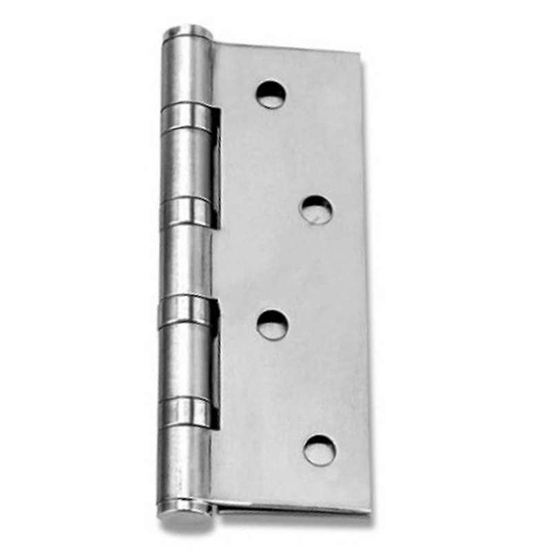 2 Pcs 4inch Free Slot Bearing Thickened Mute Sub-door Hinge, A