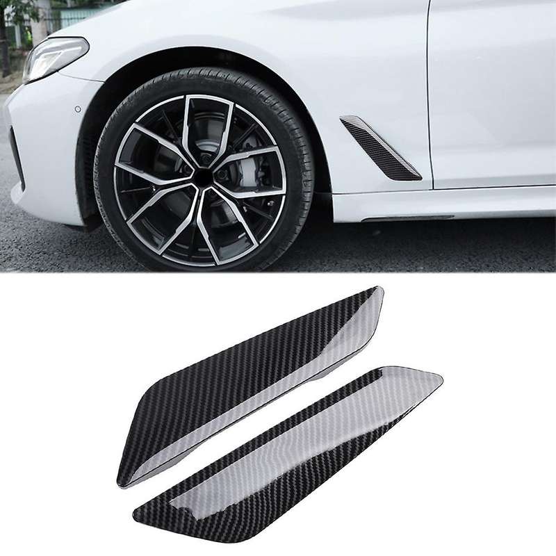 Side Wing Air Flow Intake Trim for Bmw G30 G31 2018-2022 Carbon Fiber