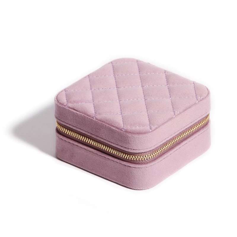 Plush Travel Jewelry Box Organizer Travel Jewelry Organizer Case B