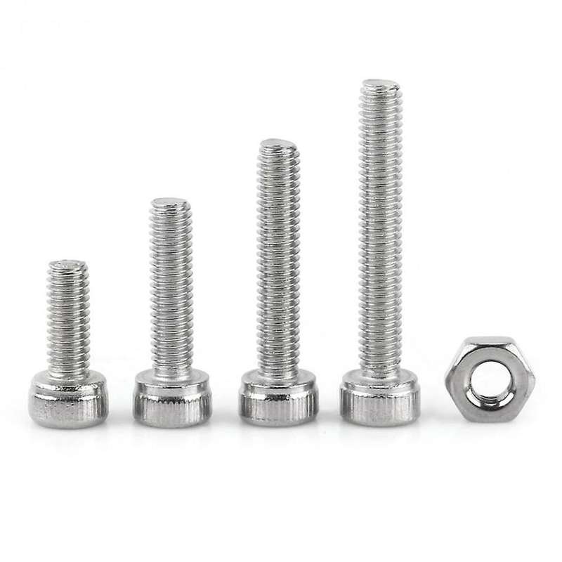 480pcs M2 M3 M4 Hex Socket Screws Set Nuts Repair Tool