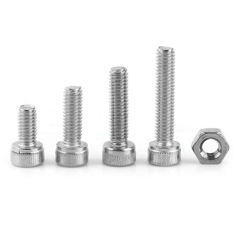 480pcs M2 M3 M4 Hex Socket Screws Set Nuts Repair Tool