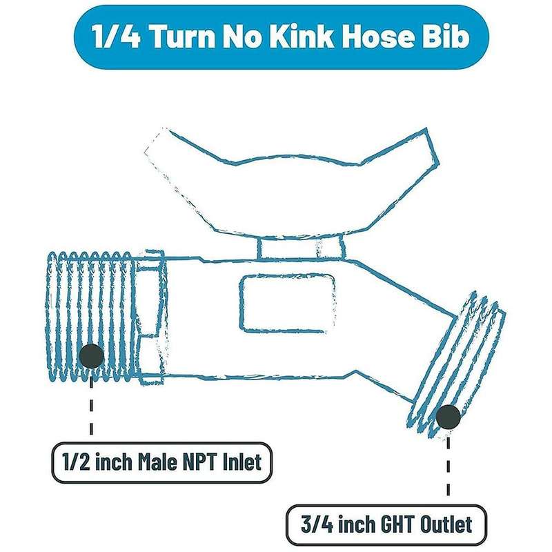 275-330 Gallon Ibc Adapter 2 Inch Fine Thread + Hose Faucet Valve
