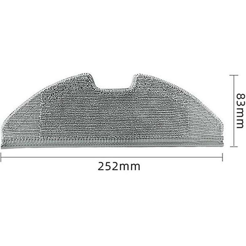 6 Pack Microfiber Mop Cloth for Eufy Robovac G10 G30 Hybrid Vacuum