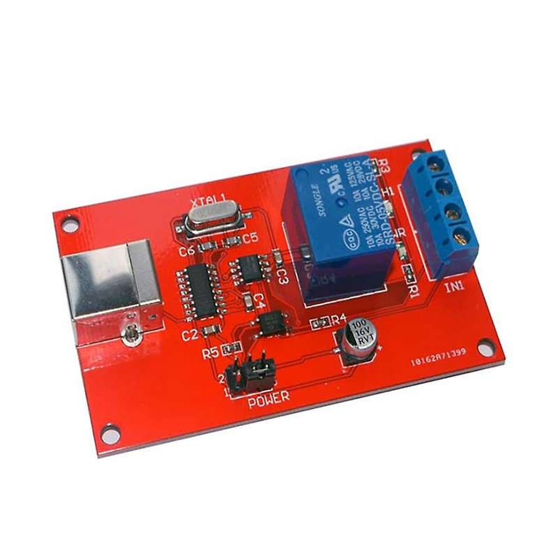 Usb Relay Module with 1 Channel Digital Acquisition Ch340 Delay Relay