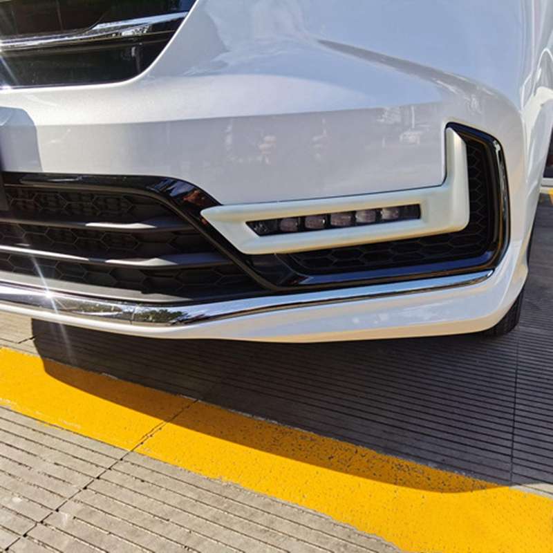 For Honda Odyssey Car Chrome Front Fog Light Cover Cap Trim Sticker