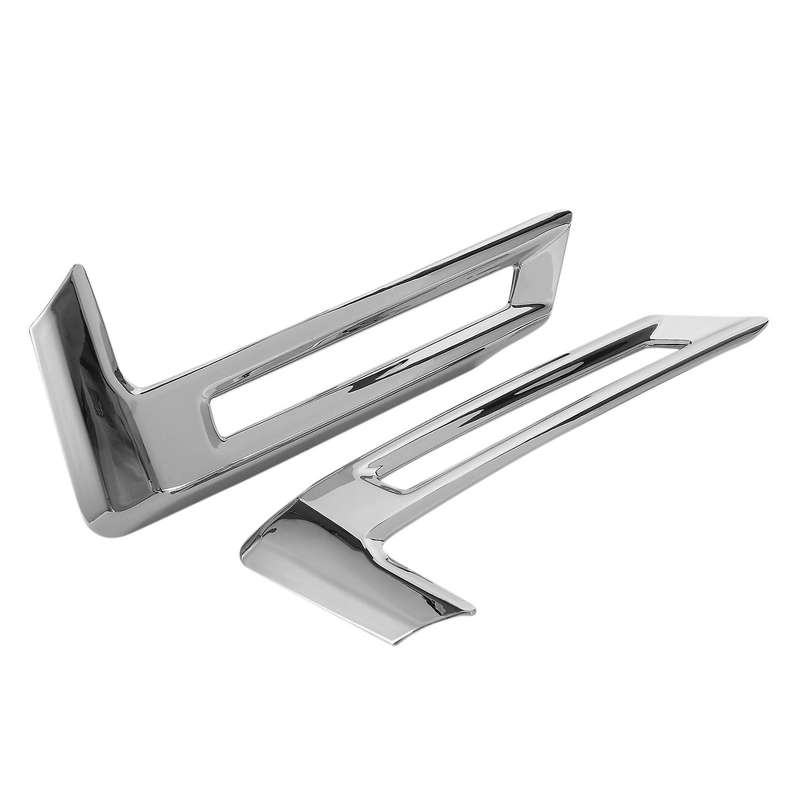 For Honda Odyssey Car Chrome Front Fog Light Cover Cap Trim Sticker