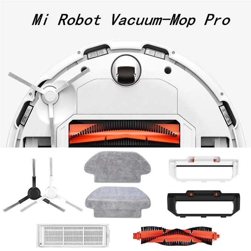 For Xiaomi (mi Robot Vacuum-mop Pro) Roll Side Brush Hepa Filter Mop