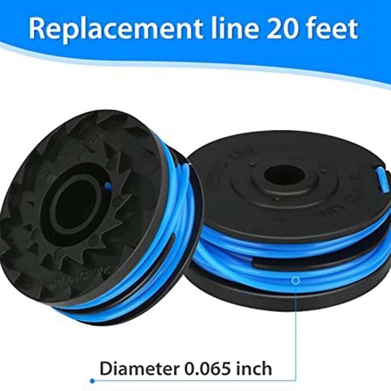 For Kst-120x String Trimmer Spool for Kobalt Kst 120x-06 20ft Spool