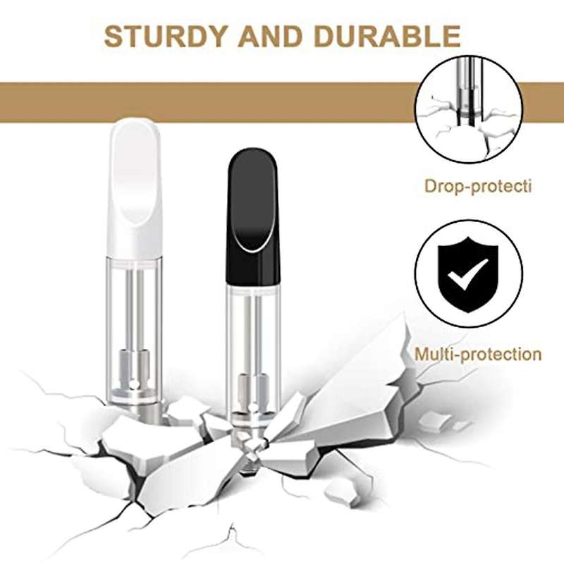 10 Pcs Empty Storage Cartridges for 1.0ml Glass Ceramics Easy to Fill