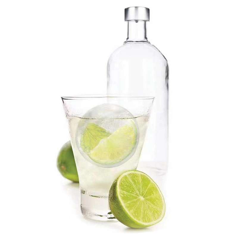 5x 4 Cavity Ice Square Maker Whiskey Cocktail Diy Round Ice Ball Grid