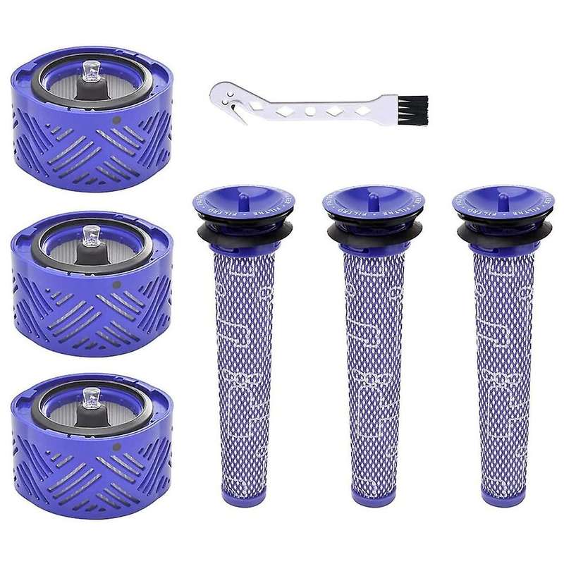 Vacuum Filter Replacement Kit for Dyson V6 Cordless Vacuum Cleaner
