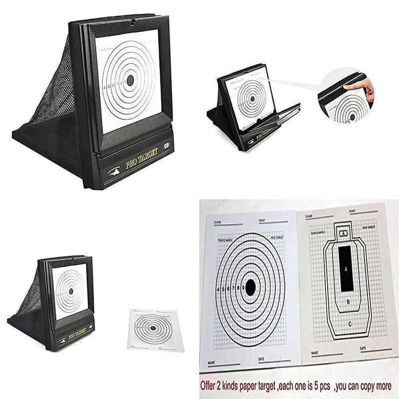Outdoor Targets for Reusable Bb & Pellet with Trap Net Catcher