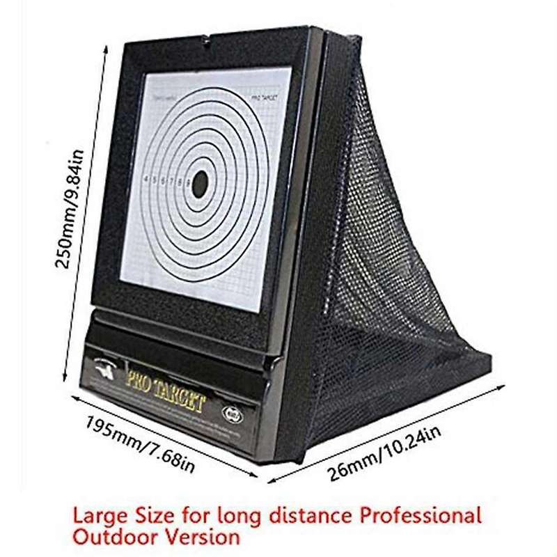 Outdoor Targets for Reusable Bb & Pellet with Trap Net Catcher
