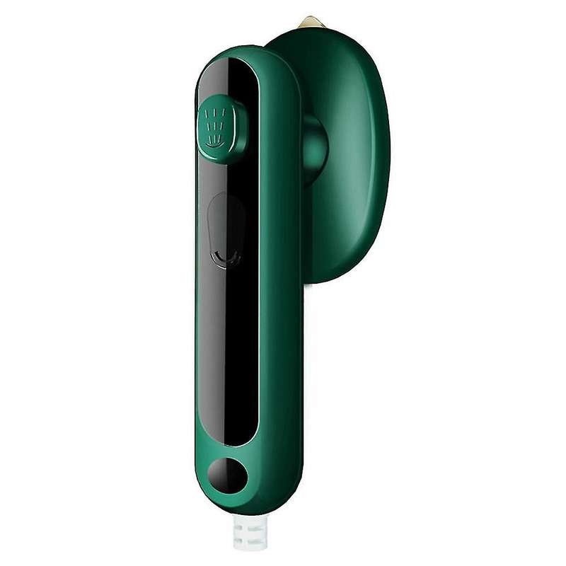 Portable Steam Iron Mini Wet and Dry Ironing Machine Green Us Plug