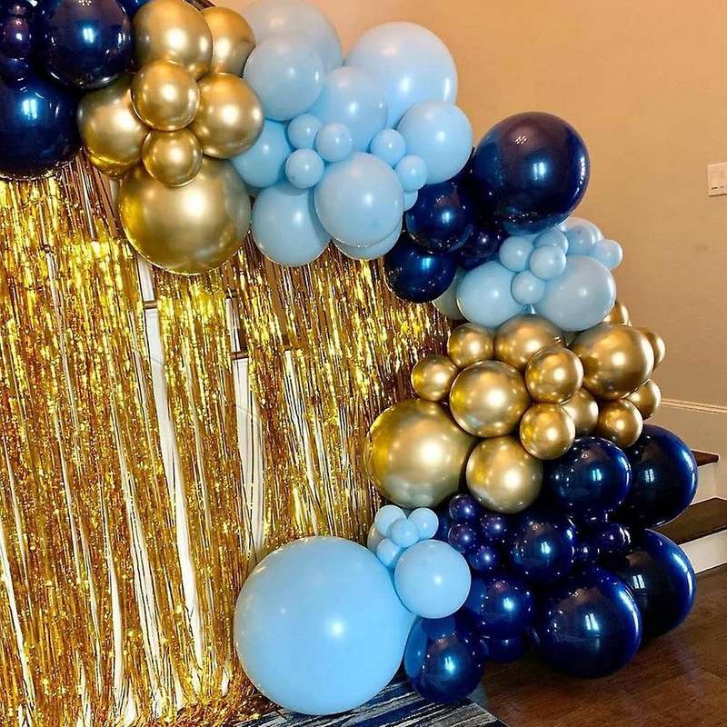 Diy Balloons Garland with Navy Blue Balloon Arch Garland Kit