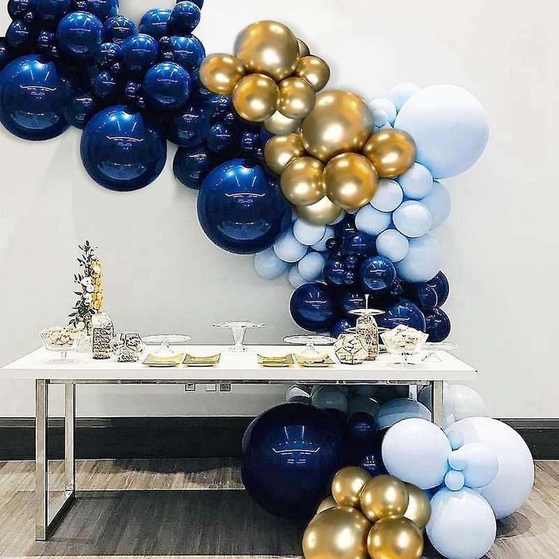 Diy Balloons Garland with Navy Blue Balloon Arch Garland Kit