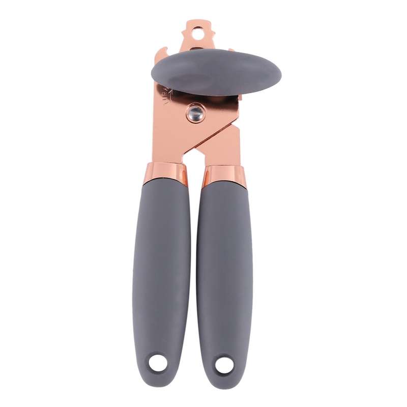 2 Pieces Manual Can Opener,stainless Steel Can Opener with Soft Grip
