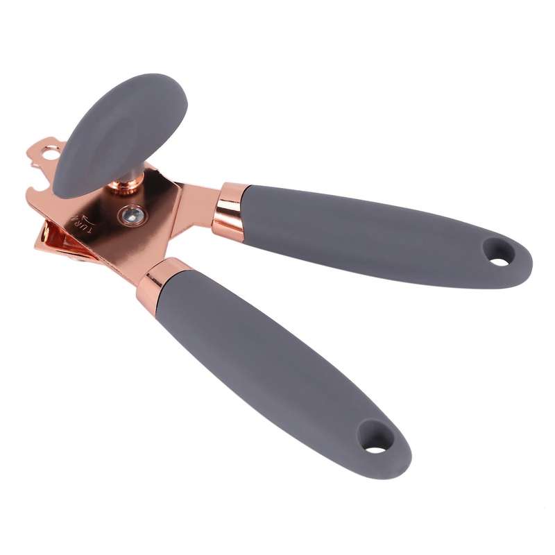 2 Pieces Manual Can Opener,stainless Steel Can Opener with Soft Grip