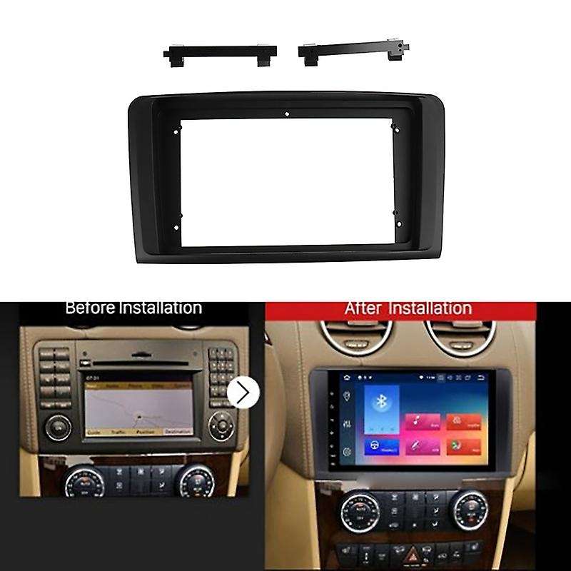 9 Inch Car Radio Fascias for 06-10 Benz Ml W164 Dashboard A