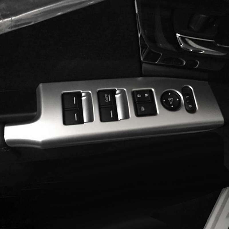 Car Window Glass Switch Cover Trim Sticker Decoration