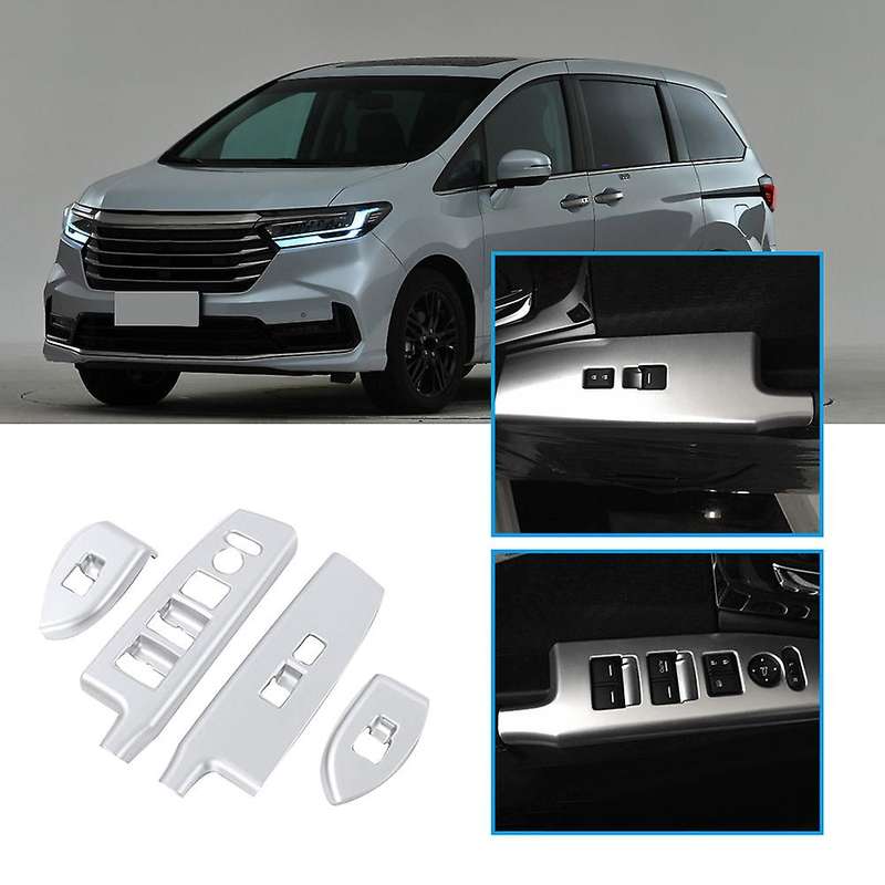Car Window Glass Switch Cover Trim Sticker Decoration