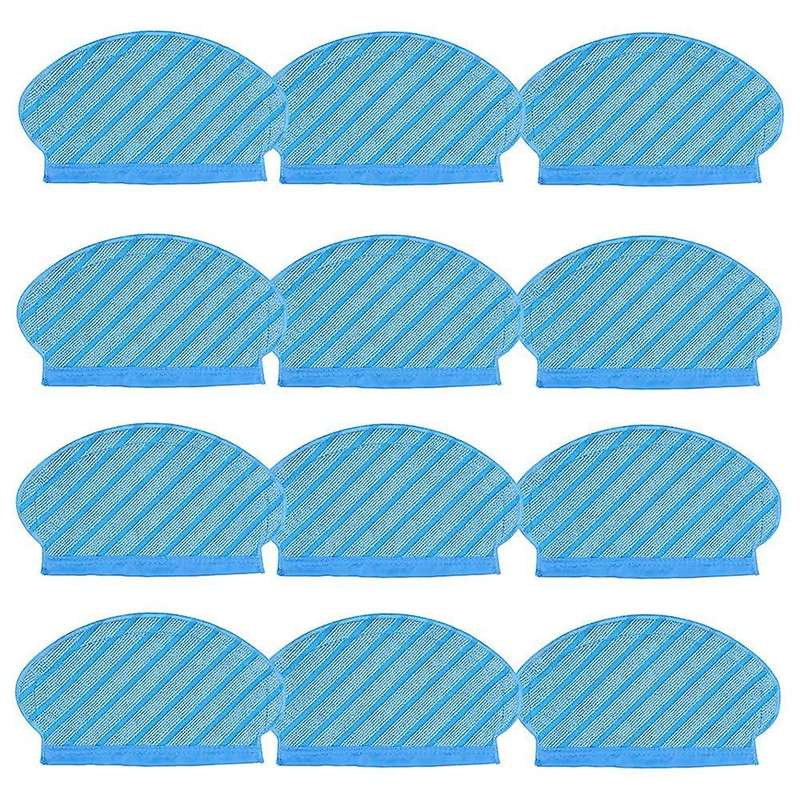 12 Pcs Mop Cloth Pads for Ecovacs Deebot Ozmo 950 Ozmo 920